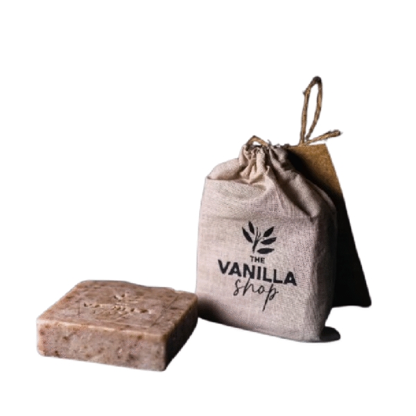 The Vanilla Shop Hand Made Vanilla With Milk & Honey Soap 100g