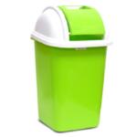 Daxer Swing Top Plastic Dust Bin Green – DDB 002