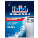 Finish Dishwasher Salt Crystals Easy Pour For Limescale Protection 1Kg Pack