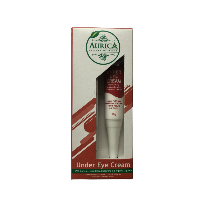 Aurica Under Eye Cream with Caffeine, Cipadessa Baccifera & Bergenia Ligulata 15g