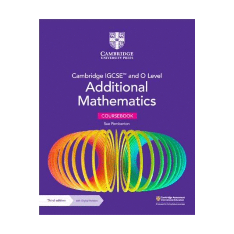 Cambridge IGCSE And O Level Additional Mathematics Coursebook - Jungle.lk