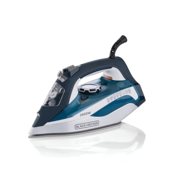Black and Decker 2400W MPP+ Steam Iron with Auto Shutoff and Ceramic Soleplate - X2150-B5