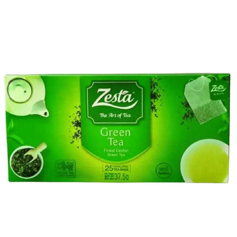 Zesta Finest Ceylon Green Tea - 25 Tea Bags