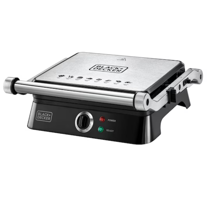 Black & Decker 1400W Contact Grill – Fixed Plate – CG1400-B5