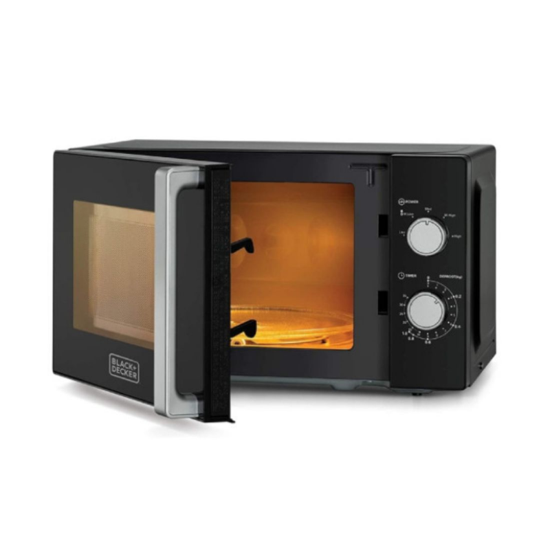 Black & Decker 20Ltr Solo Microwave Oven – 50Hz Black - MZ2005P-B5