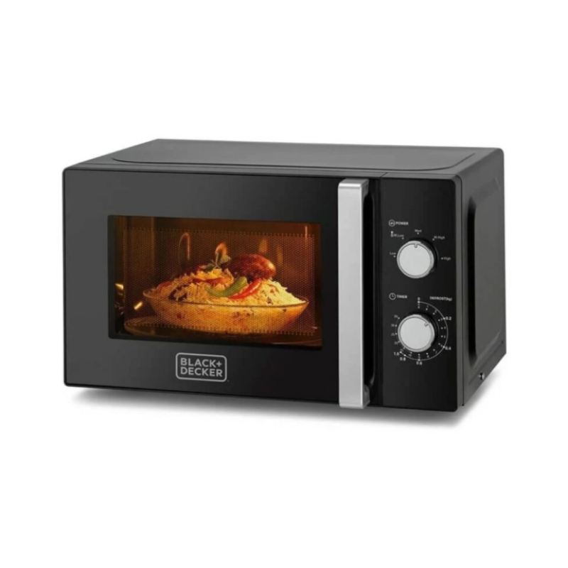 Black & Decker 20Ltr Solo Microwave Oven – 50Hz Black - MZ2005P-B5