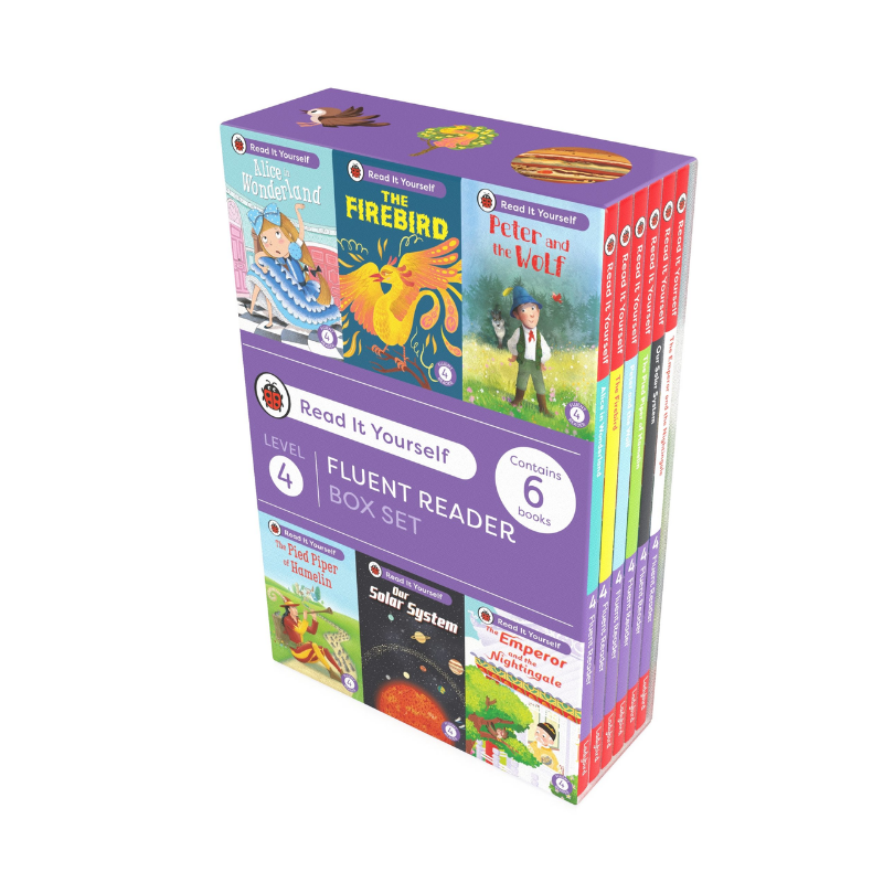 Read It Yourself with Ladybird: Fluent Readers Level 4: 6 Books Collection Box Set