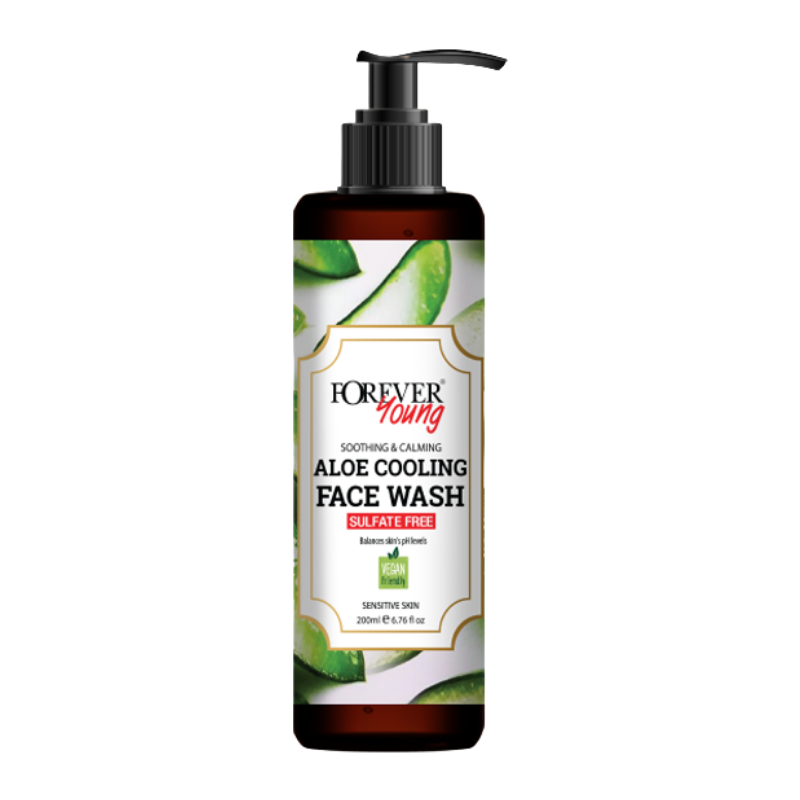 4Rever Young Aloe Cooling Sulfate Free Face Wash 200ml