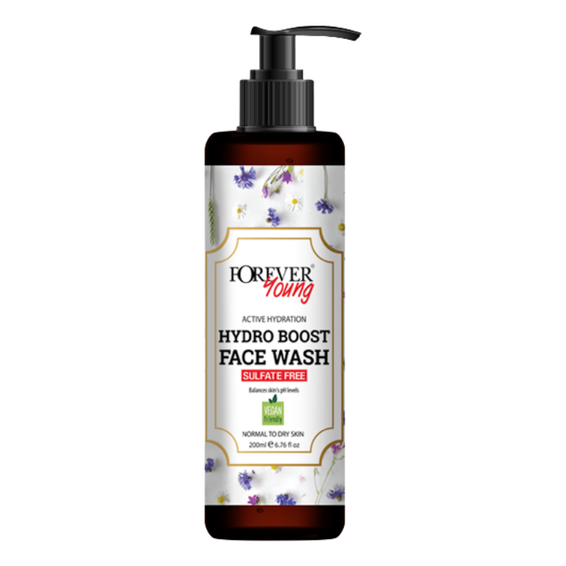 4Rever Young Hydro Boost Sulfate Free Face Wash 200ml