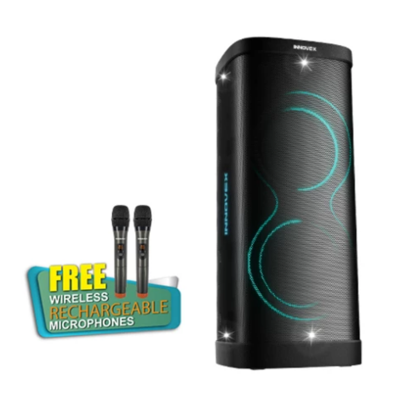 Innovex 14000W PMPO Portable Party Speaker With Remote - IAS014LI