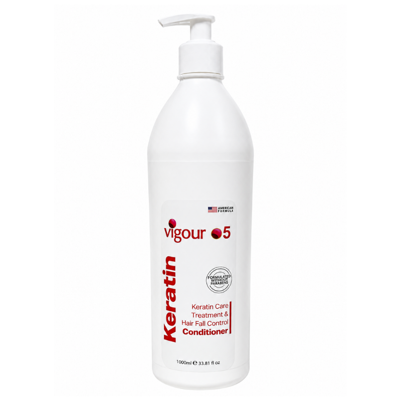 Vigour 05 Keratin Care Treatment & Hair Fall Control Conditioner 1L