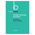 Oxford Basics : Simple Listening Activities