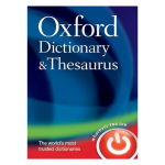 Oxford Dictionary and Thesaurus : Hard Cover