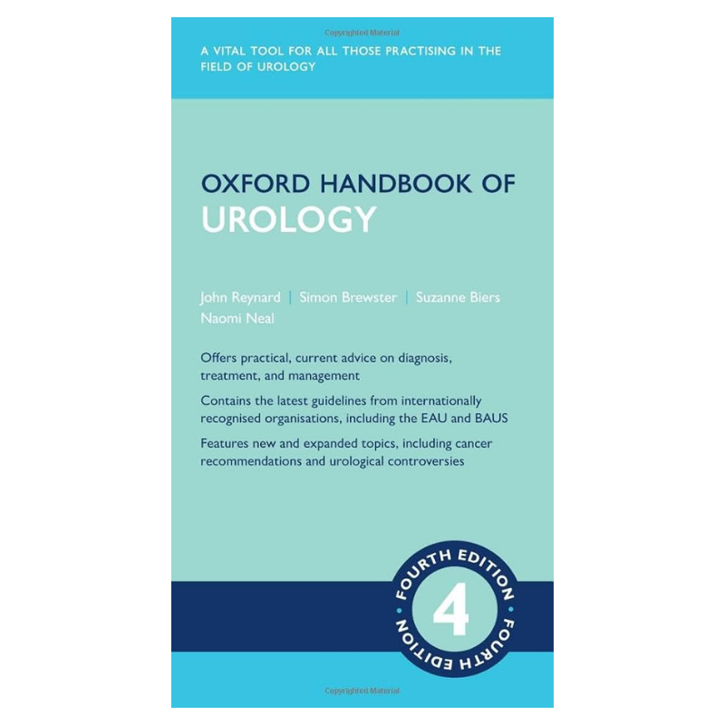 Oxford Handbook of Urology 4th Edition