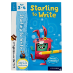 Progress with Oxford – Starting to Write Age 3 to 4