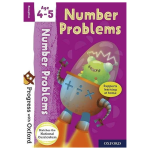 Progress with Oxford Number Problems Age 4 to 5 Practise for School with Essential Maths Skills