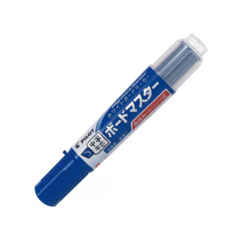 Pilot V Board Master Medium Chisel Whiteboard Marker Pen Highlighters - Blue